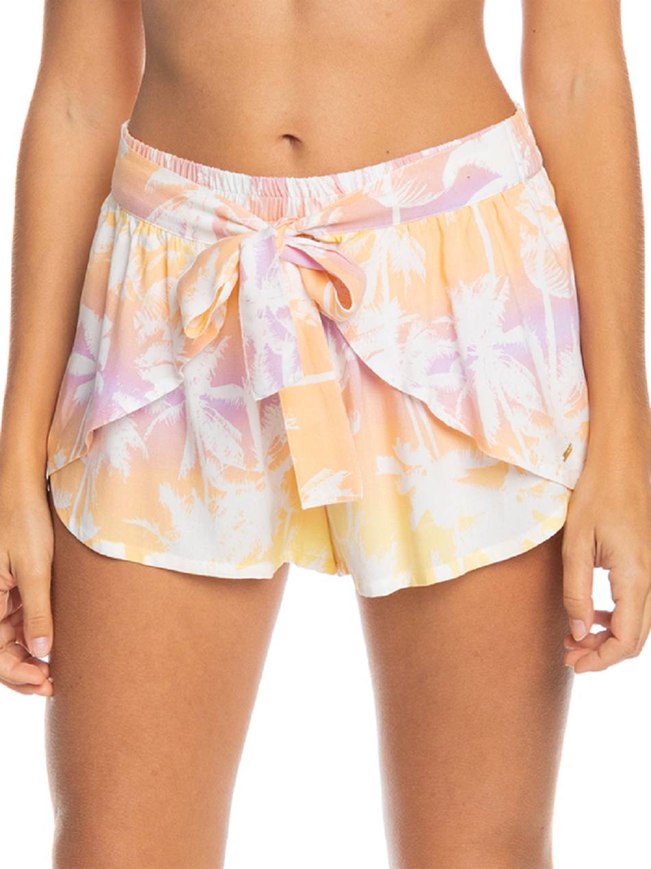 Lemon Chill - Beach Shorts for Women